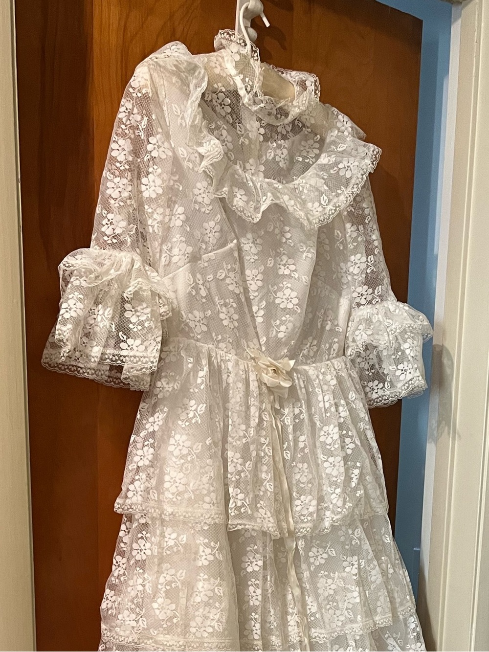 1980s Wedding Dress